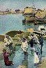 Trade (296Wx430H) - Traders and water transporters at Tigris at the suburbs of Baghda. 