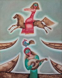 Iraqi Artist Hasan Abed ALWAN (1945-2013)
