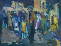 Iraqi Artist Kalid AL-JADIR  (1924-1990)