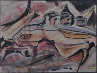 Iraqi Artist Kadhim HAIDER - (1932-1985)